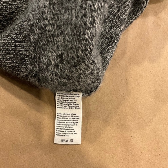 Winter must have cozy Hudson North turtle neck sweater size L - Picture 4 of 5